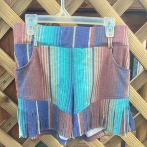 Crazy Train Cotton Shorts Size S